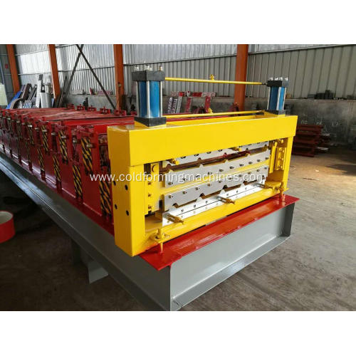 Double Deck Roofing Roll Forming Machine